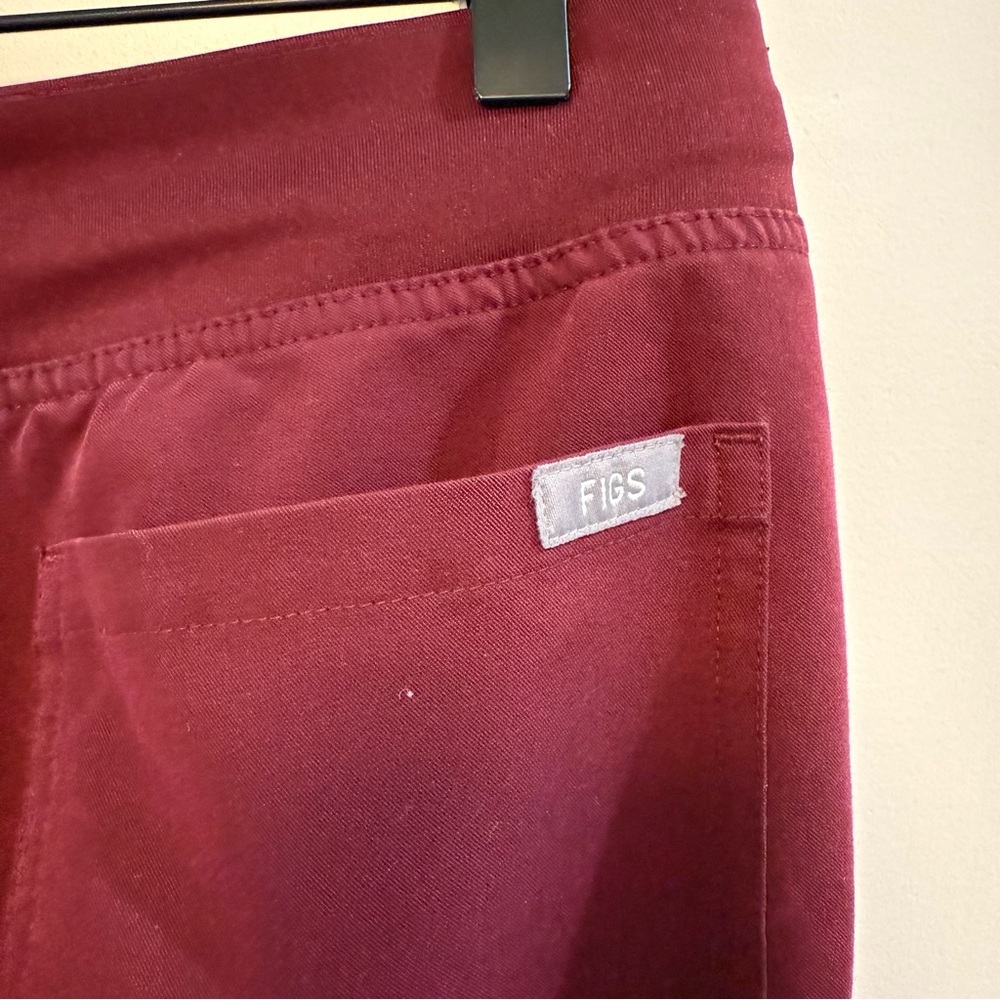 FIGS XL burgundy livingston scrub pant - Picture 6 of 6